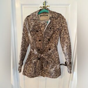 Anthropologie Daughters of Liberation trench coat